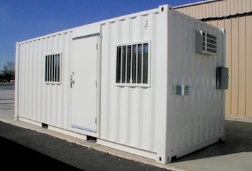 container office trailer in Preston