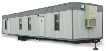 8 x 40 office trailer in Gray